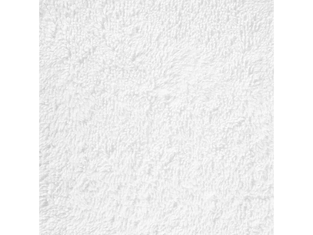 Serviettes de bain de qualité supérieure 10pcs blanc 100% coton FR375916