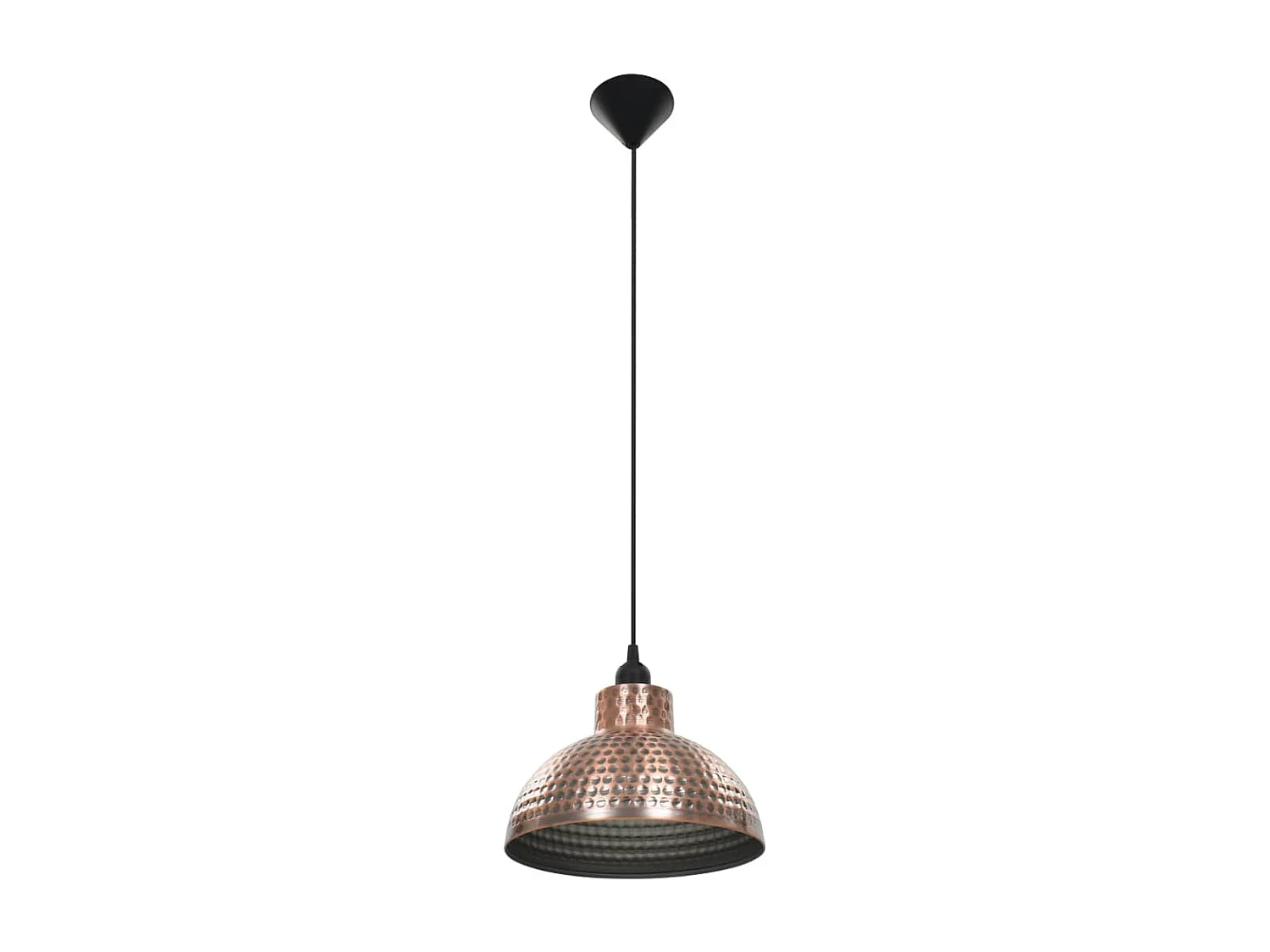 Plafonnier 2 pcs Semi-sphérique Couleur cuivre FR324858