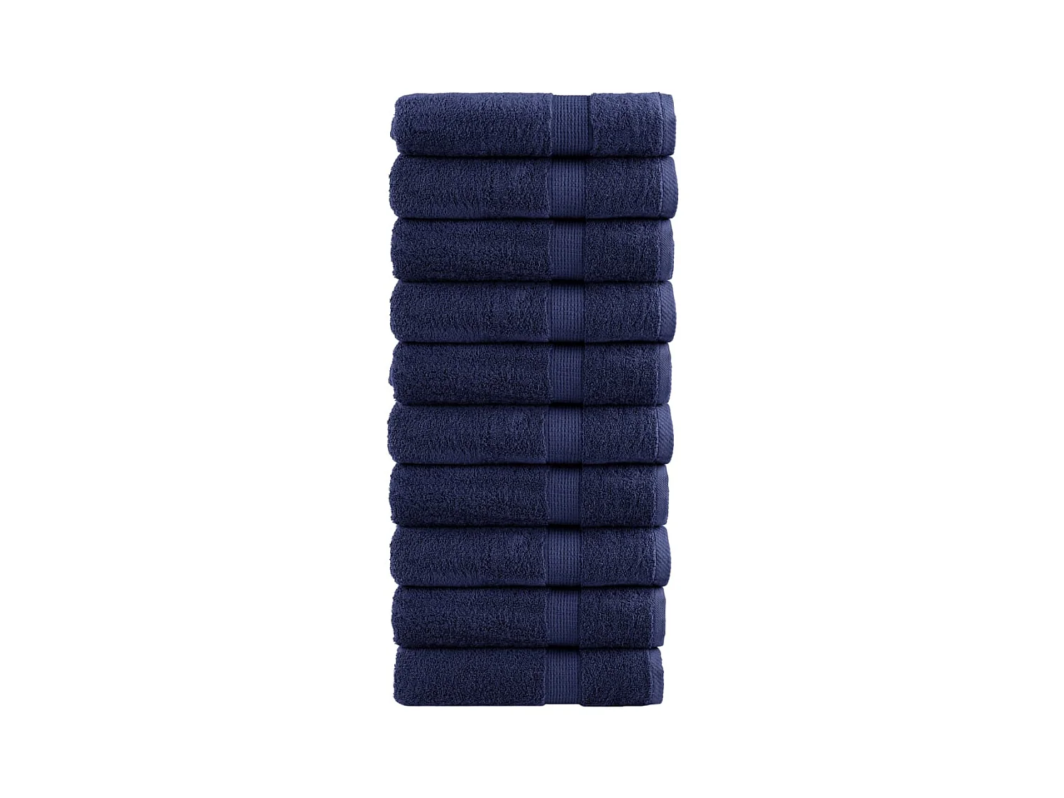 Serviettes de bain de qualité supérieure 10 pcs 100% coton FR187323