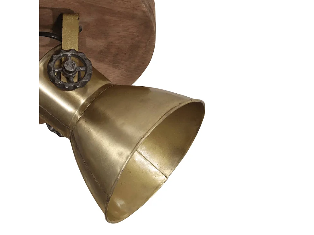 Plafonnier 25 W laiton antique 50x50x25 cm E27 FR363698