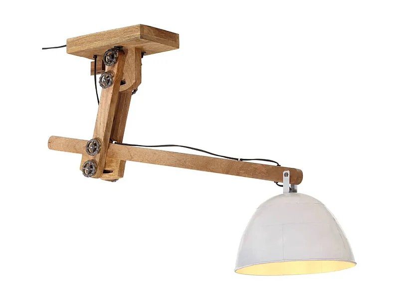 Candeeiro de teto 25 W 105x30x65-108 cm E27 branco PT464545