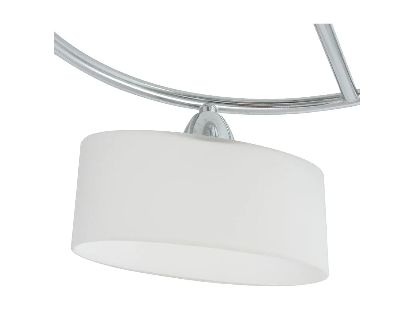 Plafonnier avec 5 globes ellipsoïdes pour ampoules E14 200 W FR114660