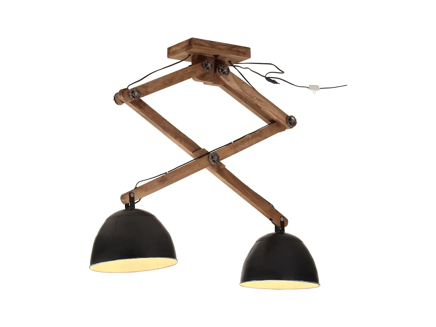 Candeeiro de teto 25 W 29x18x85 cm E27 preto PT813840