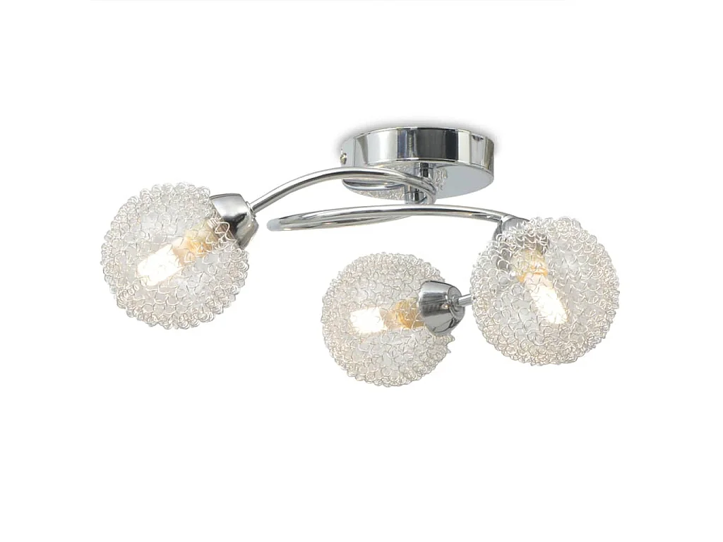 Plafonnier avec 3 ampoules LED G9 120 W FR303408