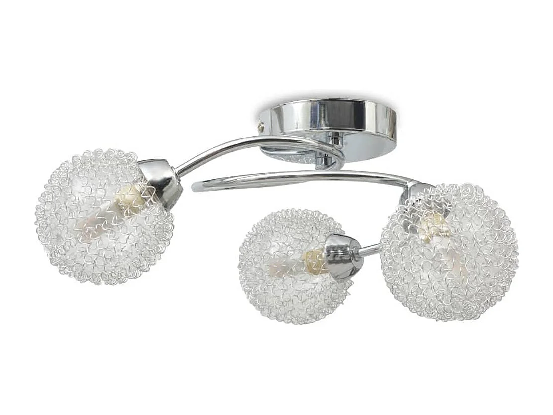 Plafonnier avec 3 ampoules LED G9 120 W FR303408