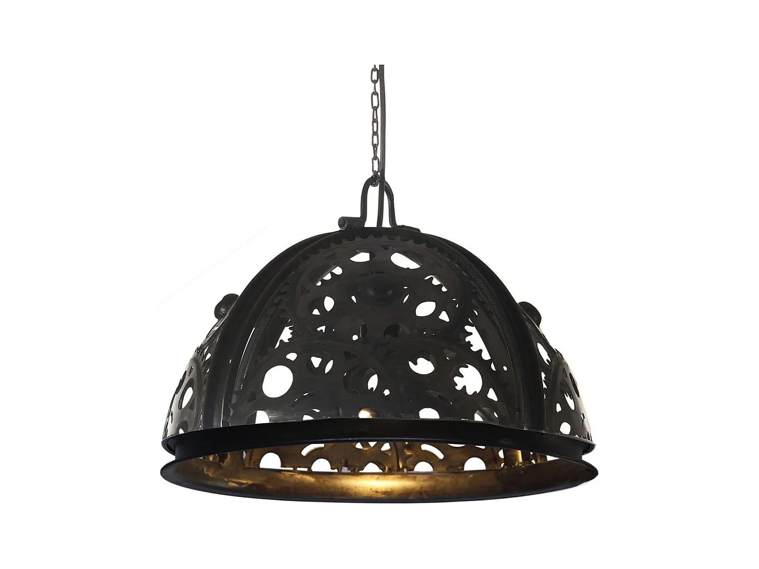 Plafonnier industriel en forme de roue dentée 45 cm E27 FR108845