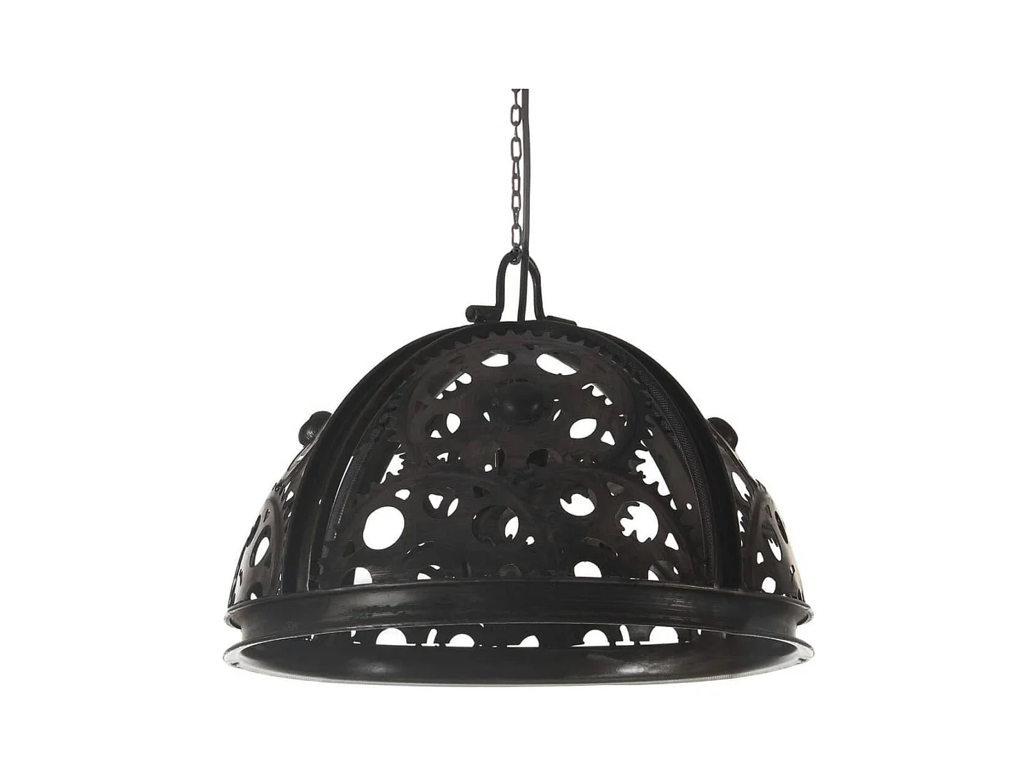 Plafonnier industriel en forme de roue dentée 45 cm E27 FR108845