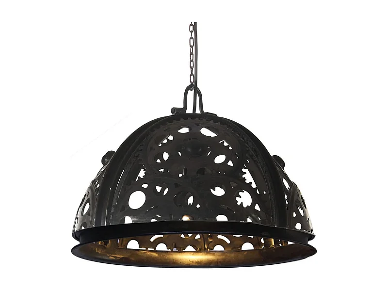 Plafonnier industriel en forme de roue dentée 45 cm E27 FR108845