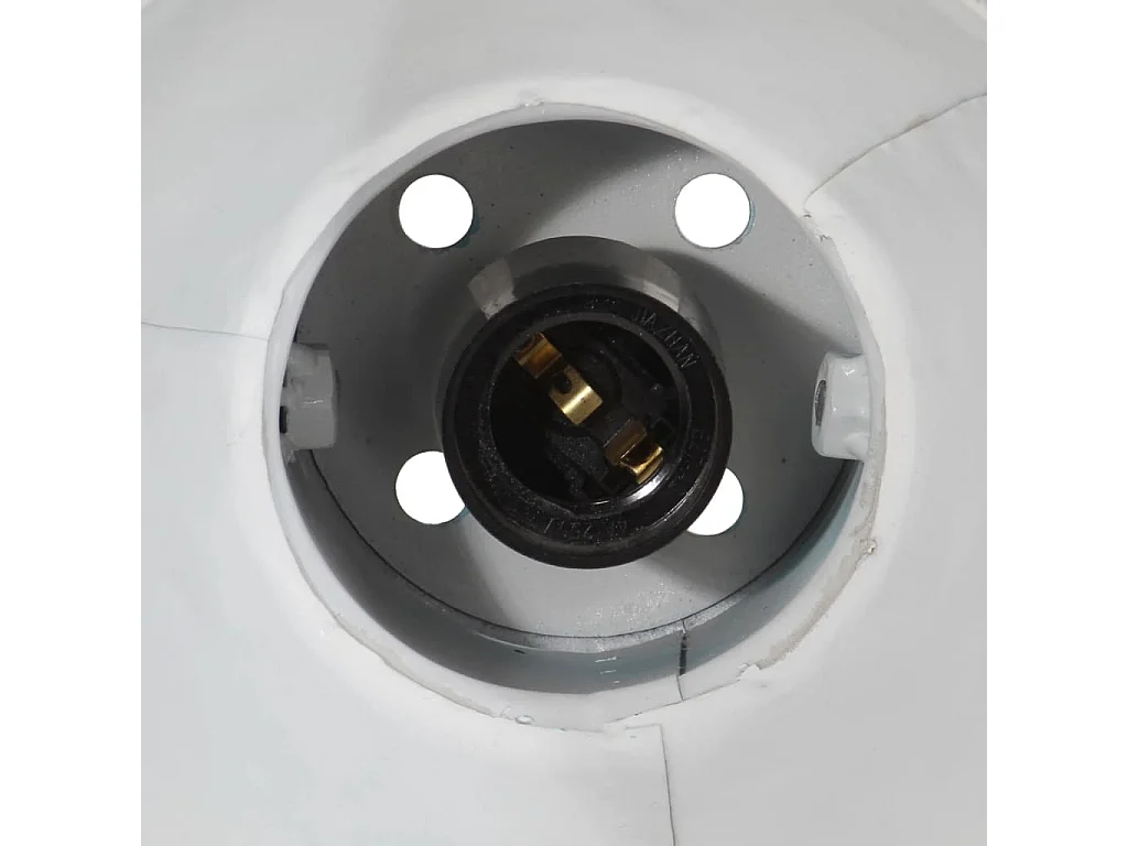 Lámpara de techo azul desgastado 25 W E27 50x50x25 cm ES263623