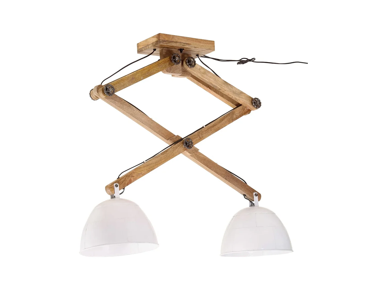 Plafonnier 25 W blanc 29x18x85 cm E27 FR548872