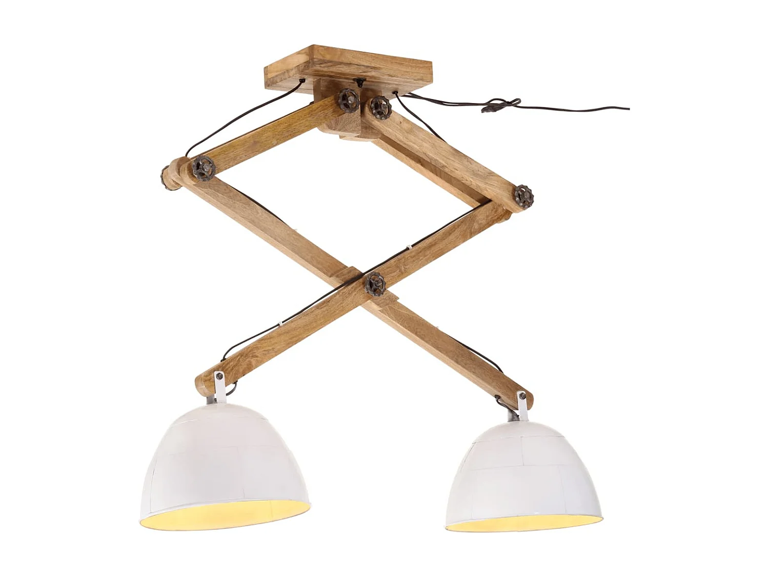 Lámpara de techo blanca 25 W E27 29x18x85 cm ES156366