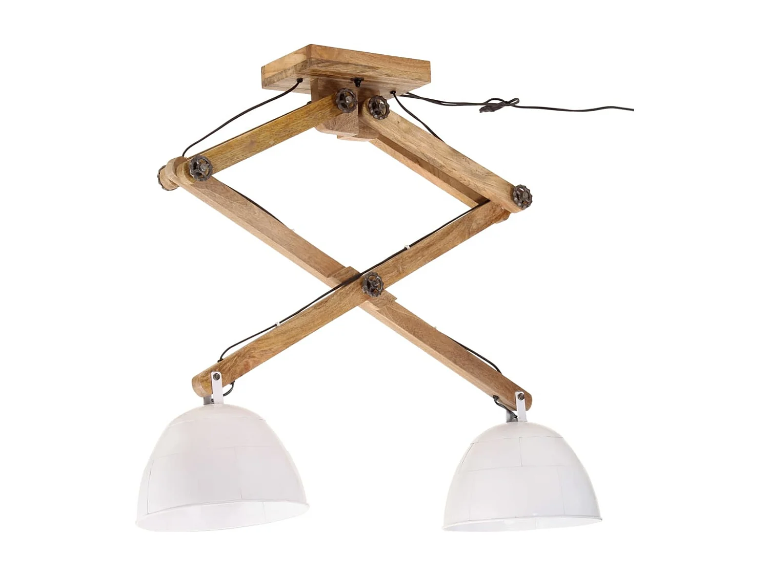 Lámpara de techo blanca 25 W E27 29x18x85 cm ES156366