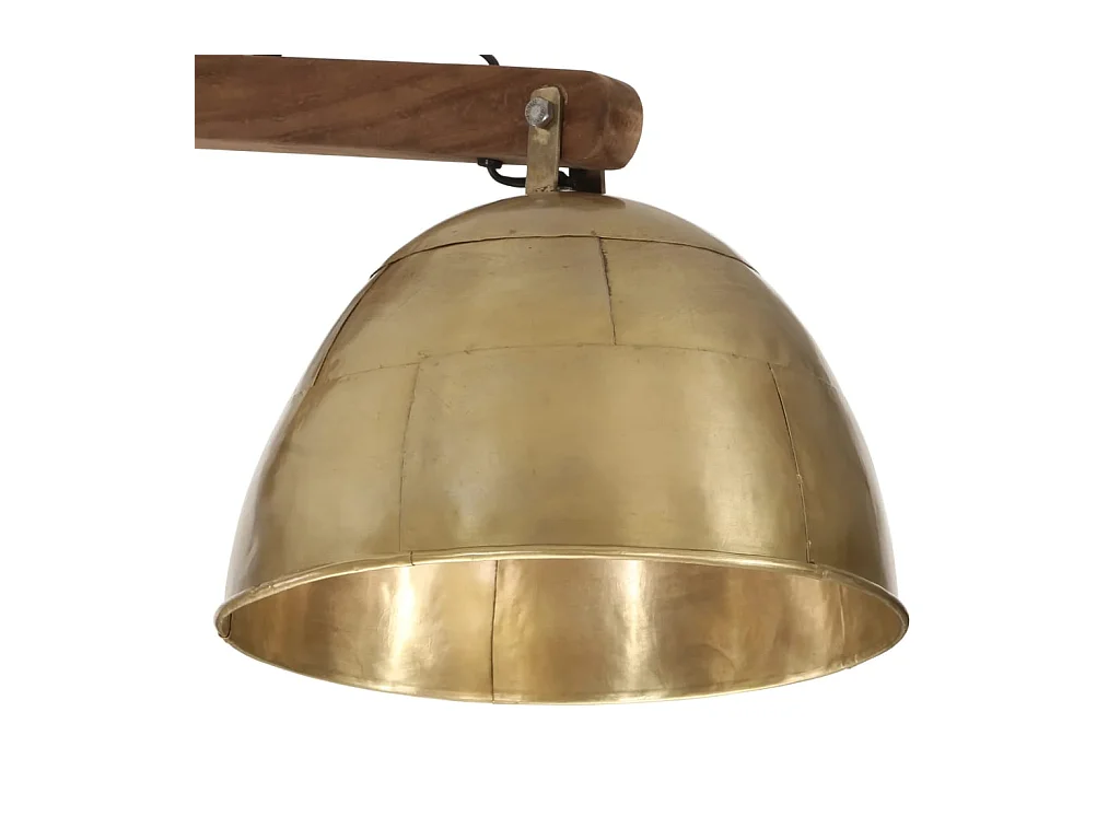 Lámpara de techo latón vintage 25 W E27 105x30x65-108 cm ES747798