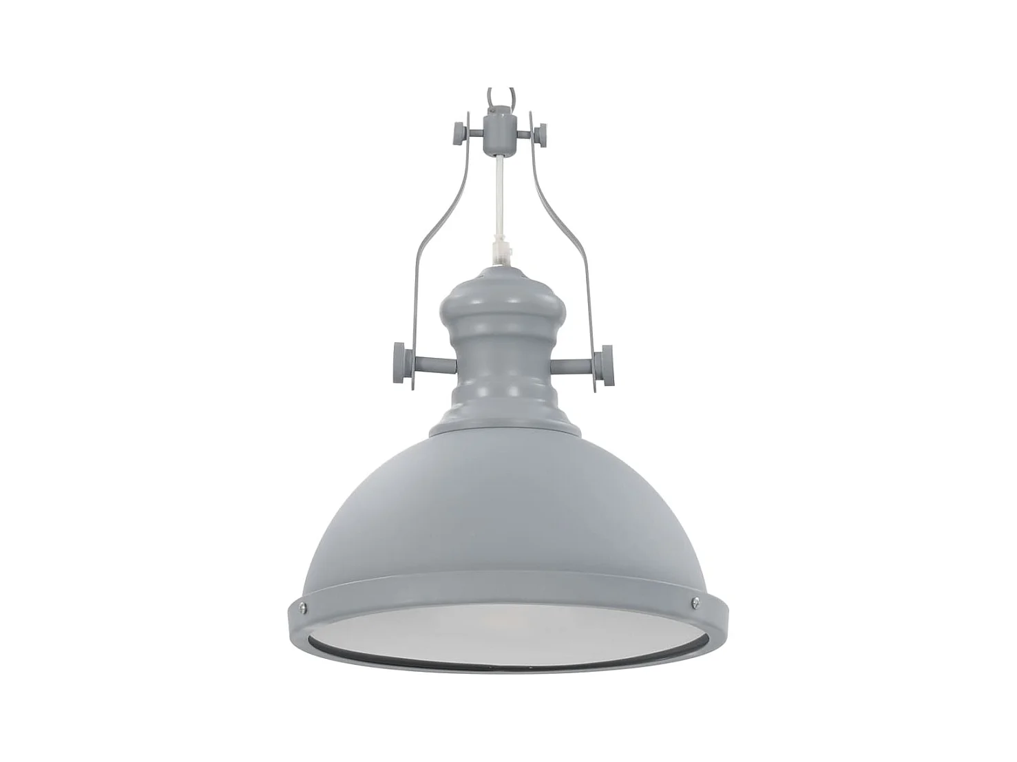 Plafonnier Gris Rond E27 FR513947