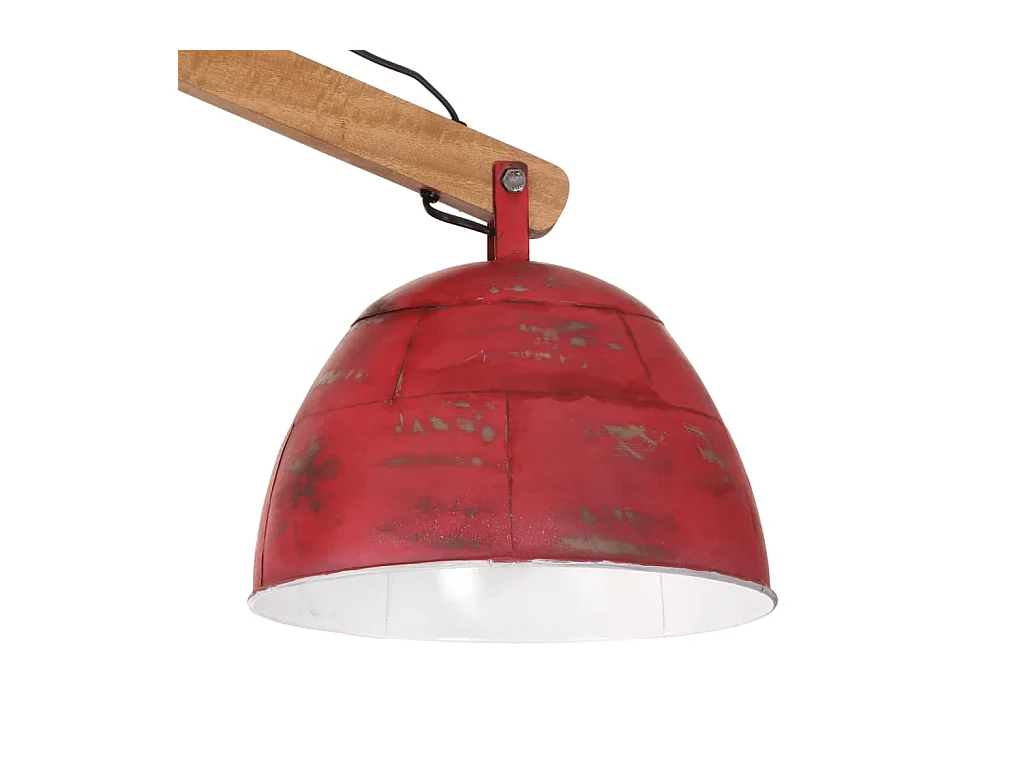 Lámpara de techo rojo desgastado 25 W E27 29x18x85 cm ES168396