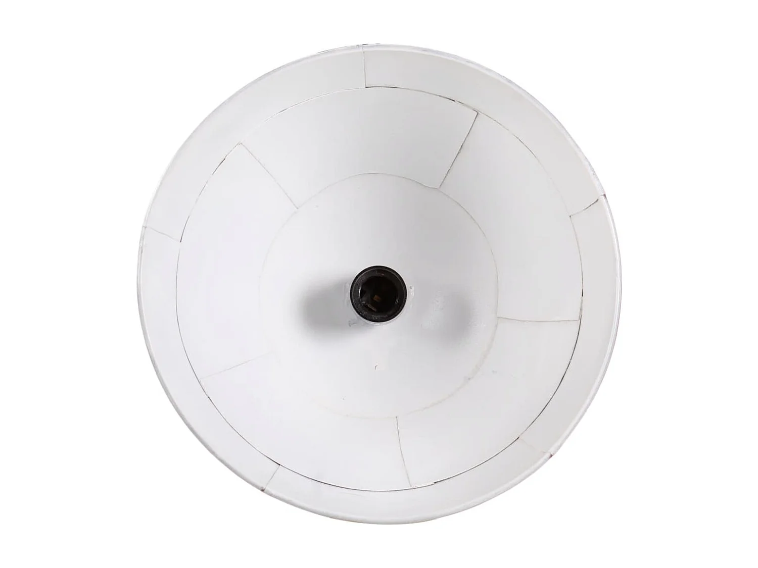 Plafonnier 25 W rouge délavé 29x18x85 cm E27 FR786871