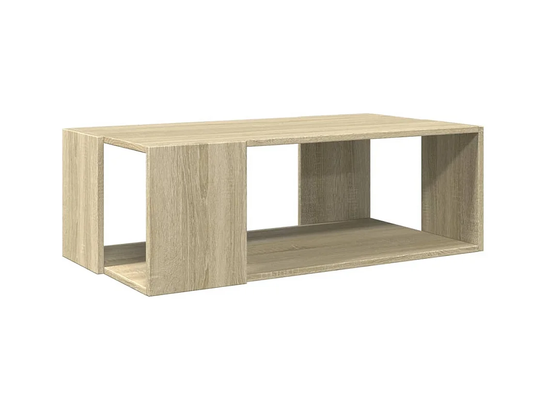Table basse chêne sonoma 89,5x48x30 cm bois d'ingénierie FR276824