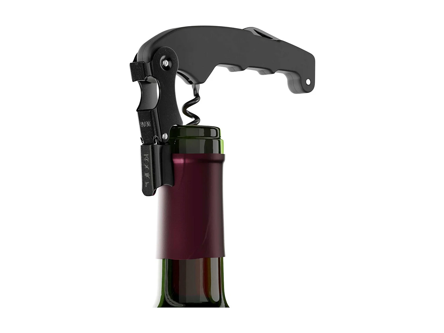 Uncork Noir - Coffret avec tire-bouchon High Tech et aérateur de vin