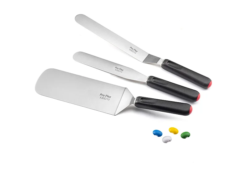 Pro Flex - Set 3 spatules Pâtisserie
