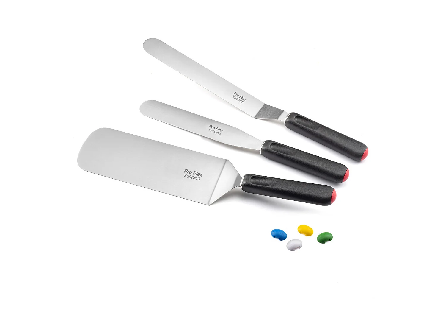 Pro Flex - Set 3 spatules Pâtisserie
