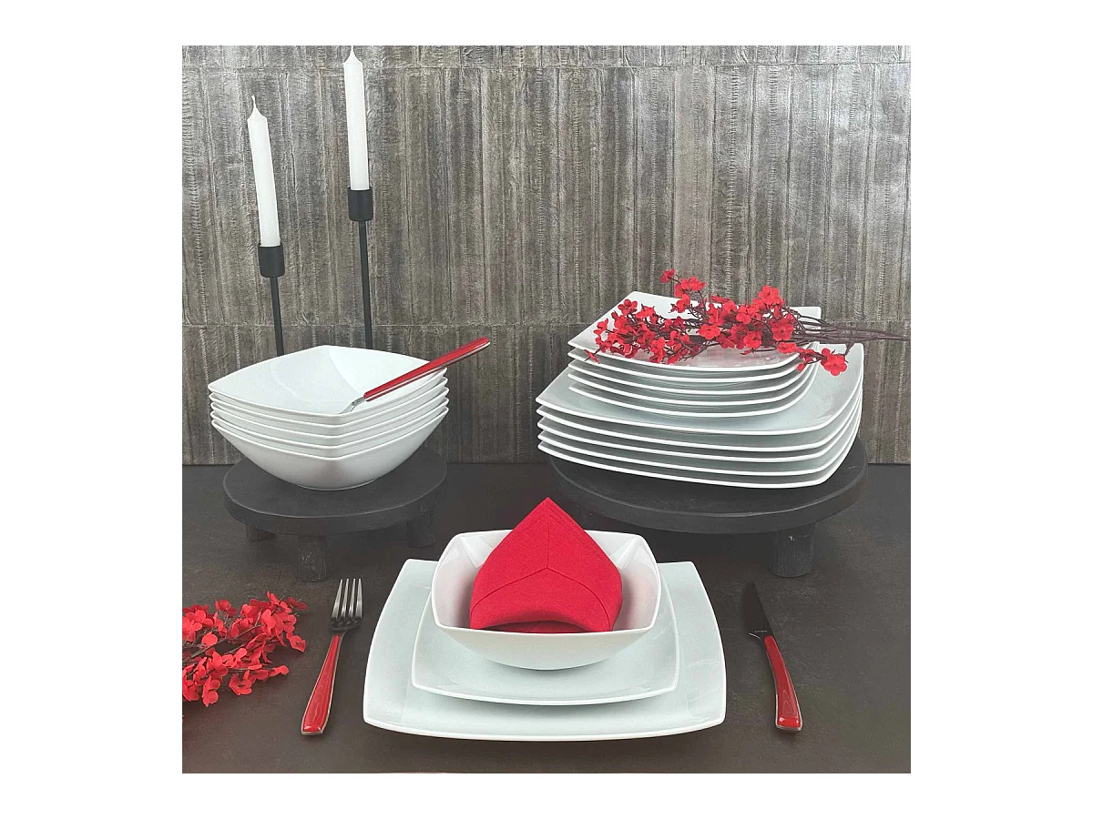 Kansai - Service de vaisselle 18 pièces