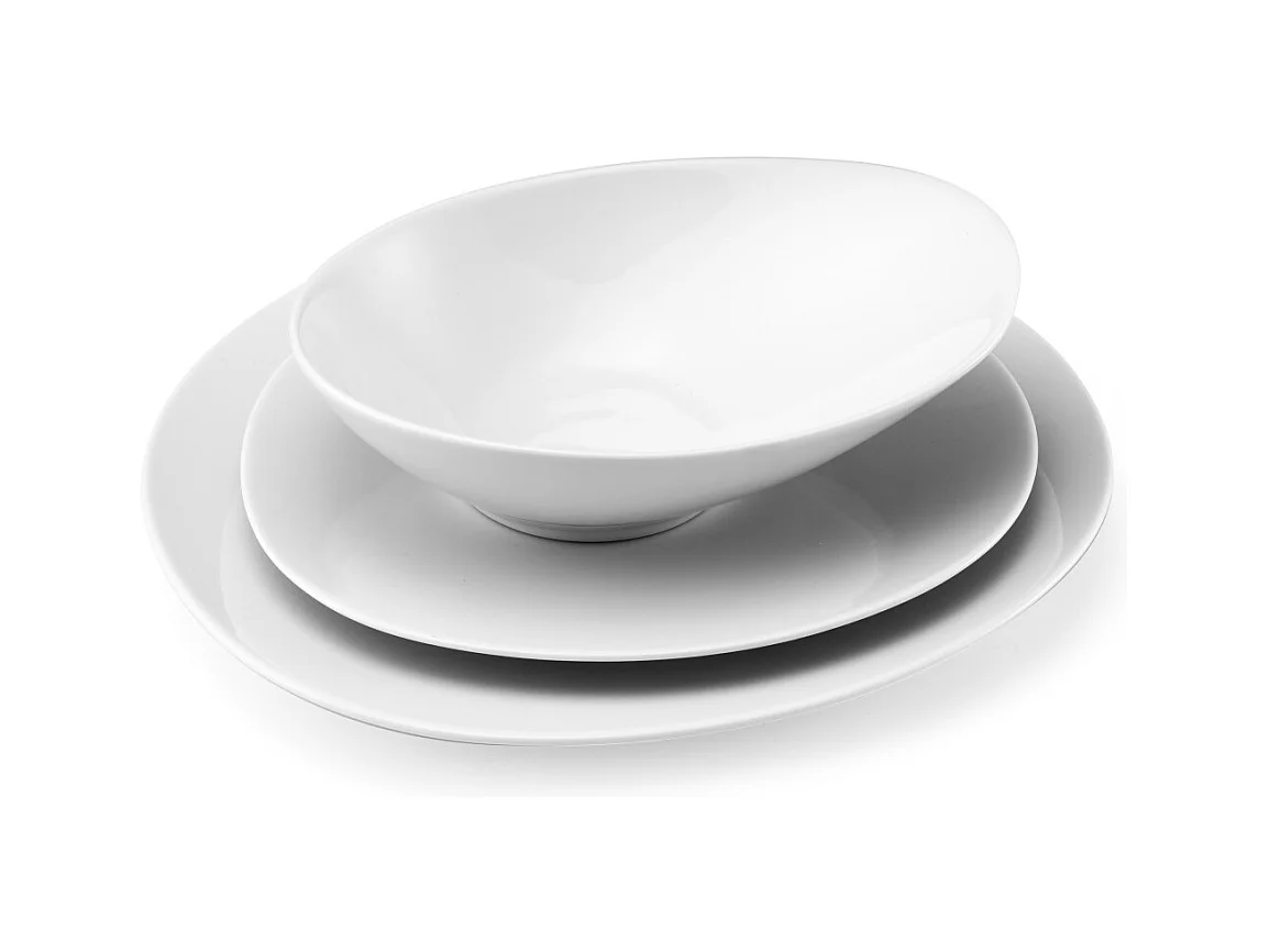 Sven Blanc - Service de vaisselle 18 pièces