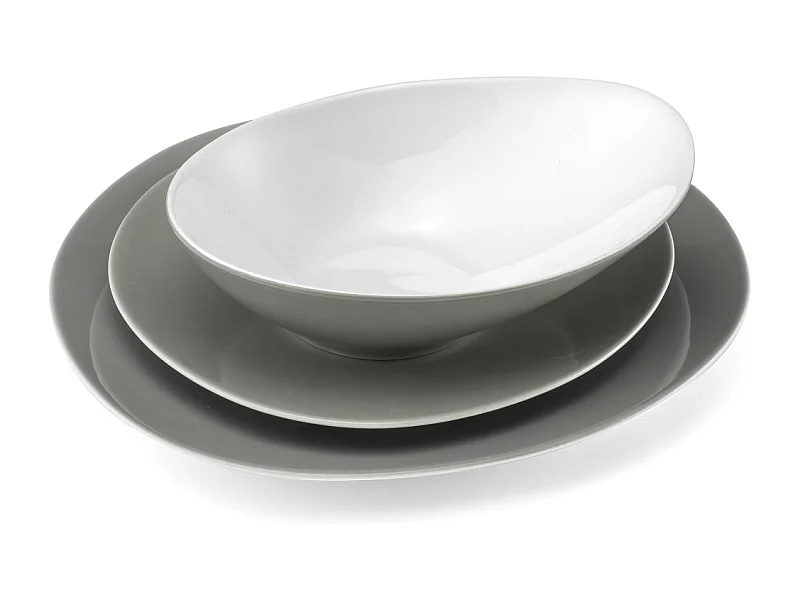 Sven Gris - Service de vaisselle 18 pièces