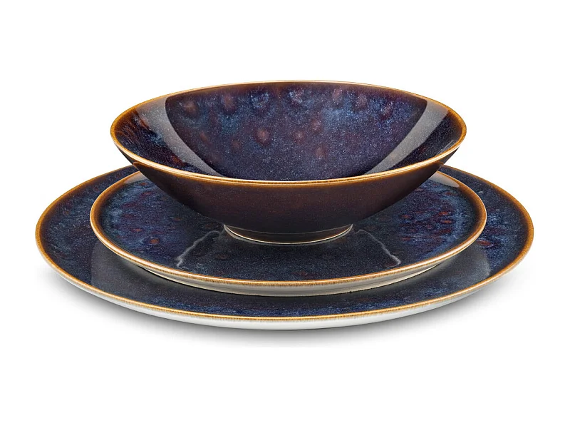 Yumi Bleu - Service de vaisselle 18 pièces