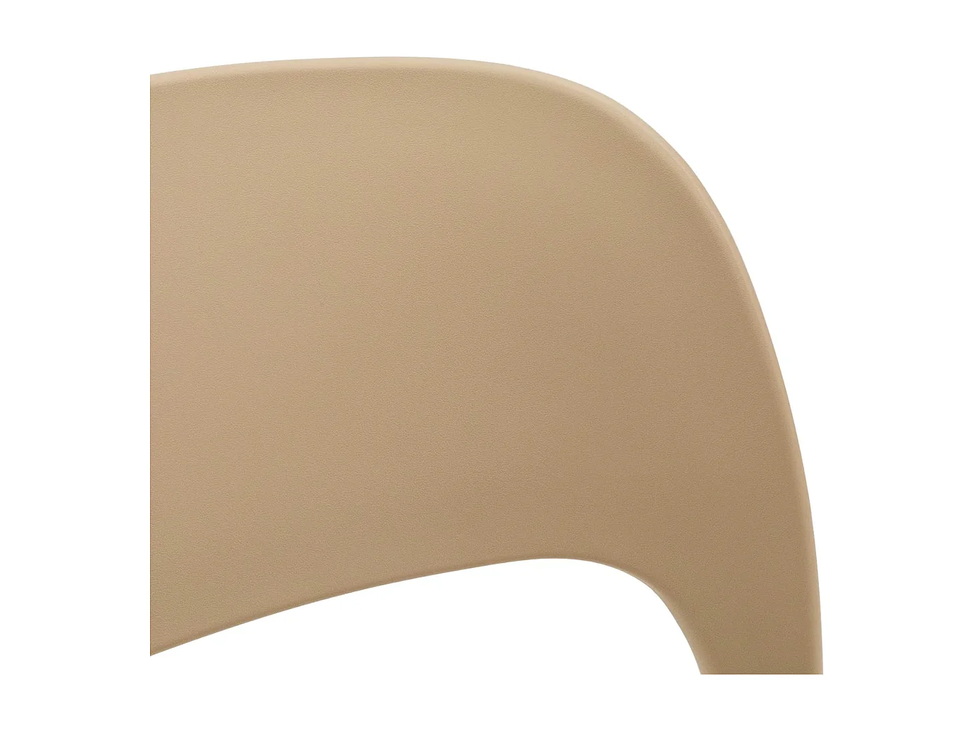 Set di 4 sedie in polipropilene beige - SOUTH BEACH