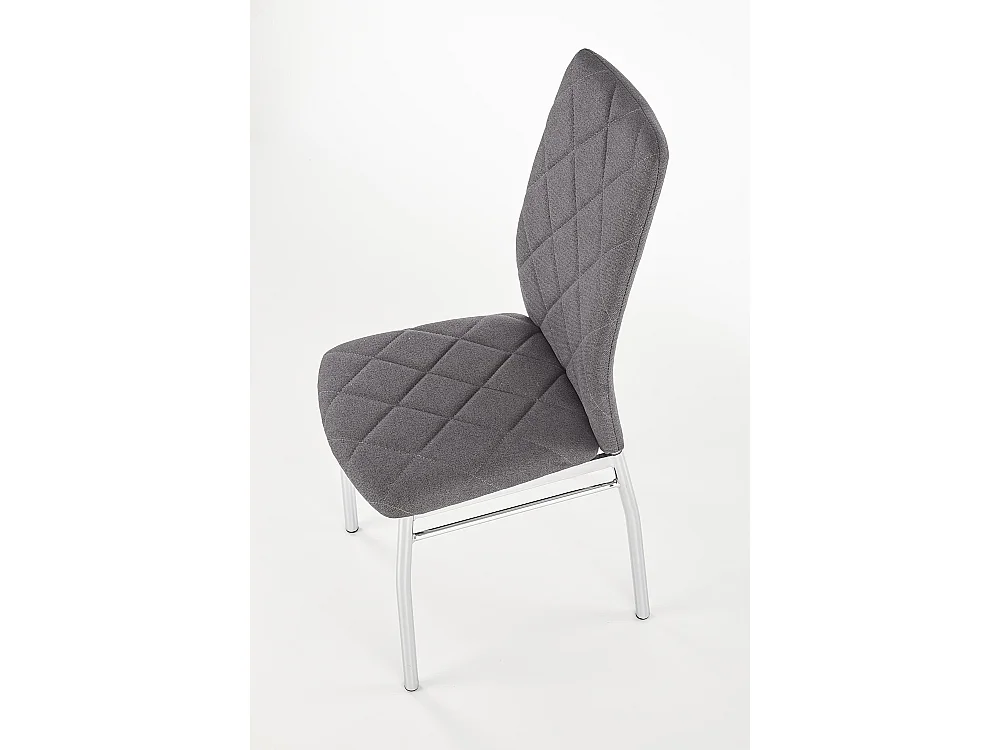 Chaise K309/revêtement en tissu/Noir