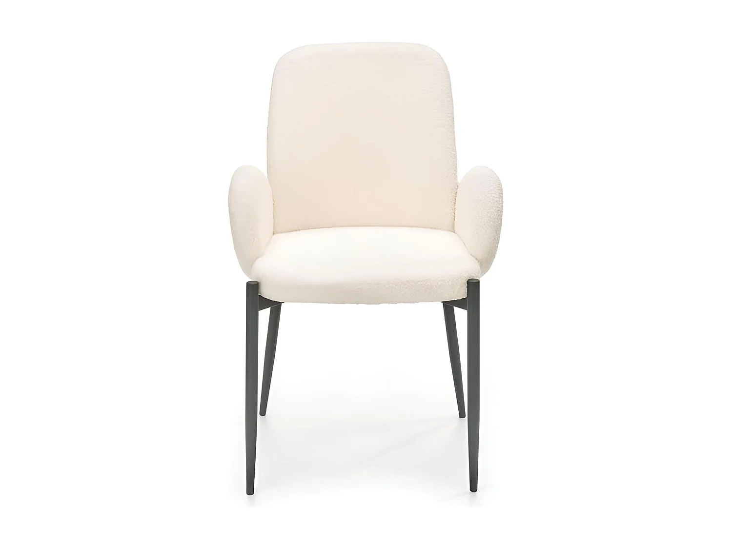 Sedia K477/rivestimento in tessuto-boulcé/beige