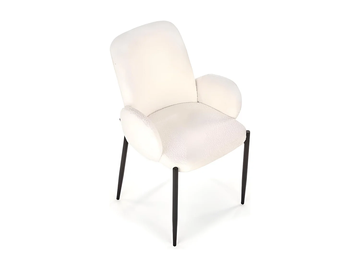 Sedia K477/rivestimento in tessuto-boulcé/beige