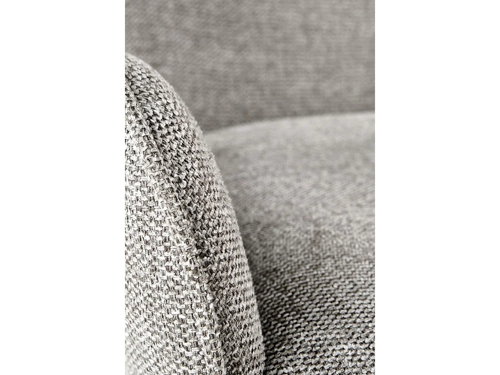 Sedia K481/Rivestimento in tessuto/Grigio