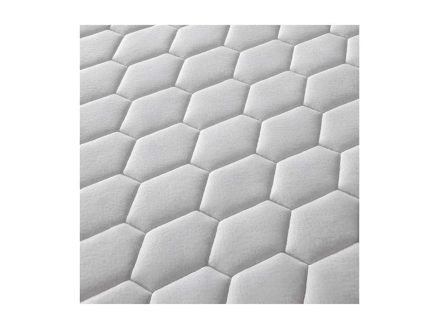 Matratze Almero Natura/140x200/Federn&Auflagen/Weiss