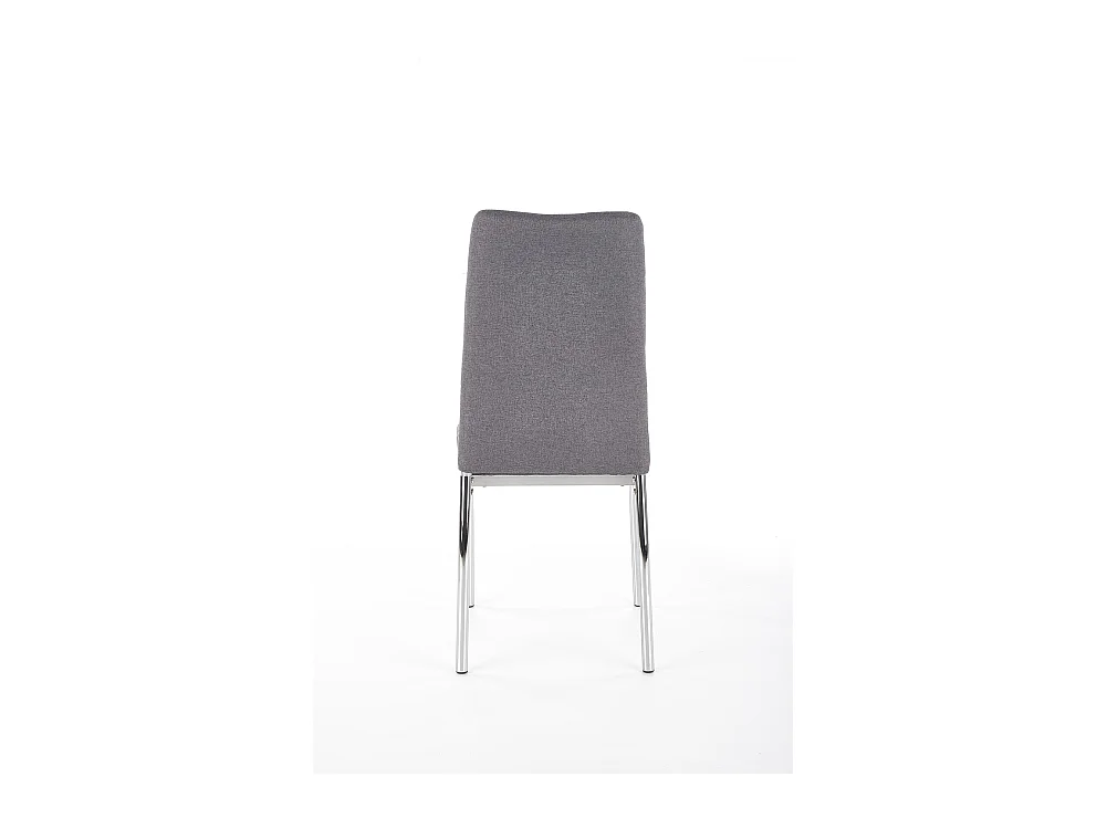 Sedia K309/rivestimento in tessuto/Grigio