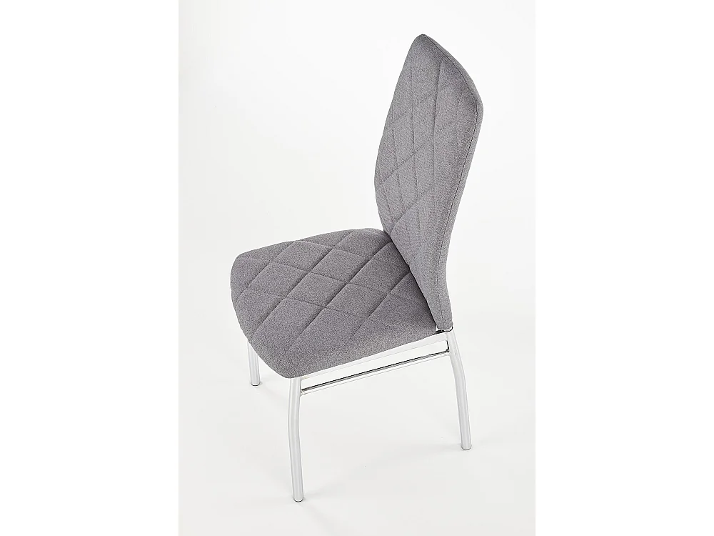 Chaise K309/revêtement en tissu/Gris