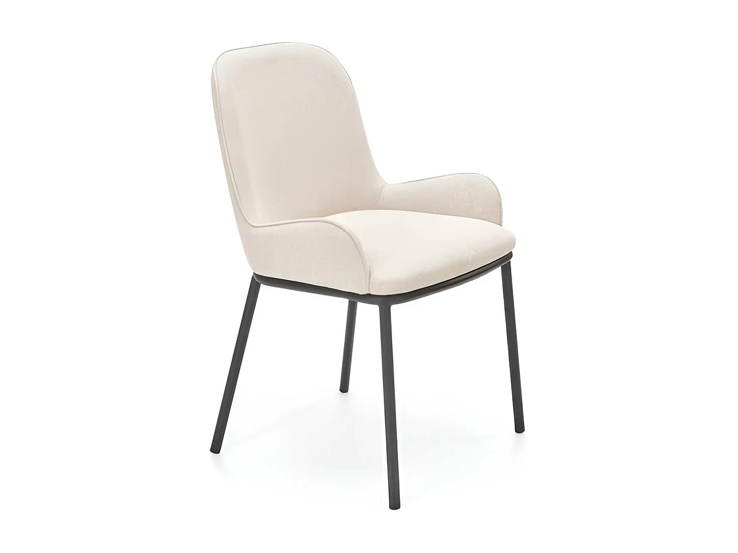 Chaise K481/Housse en tissu/Beige