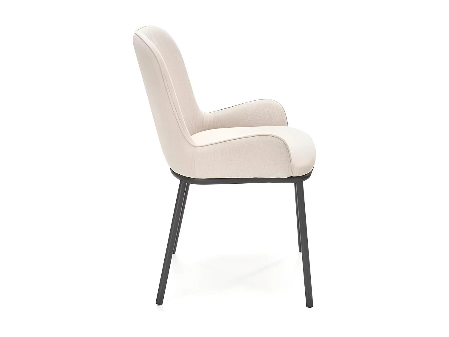 Chaise K481/Housse en tissu/Beige