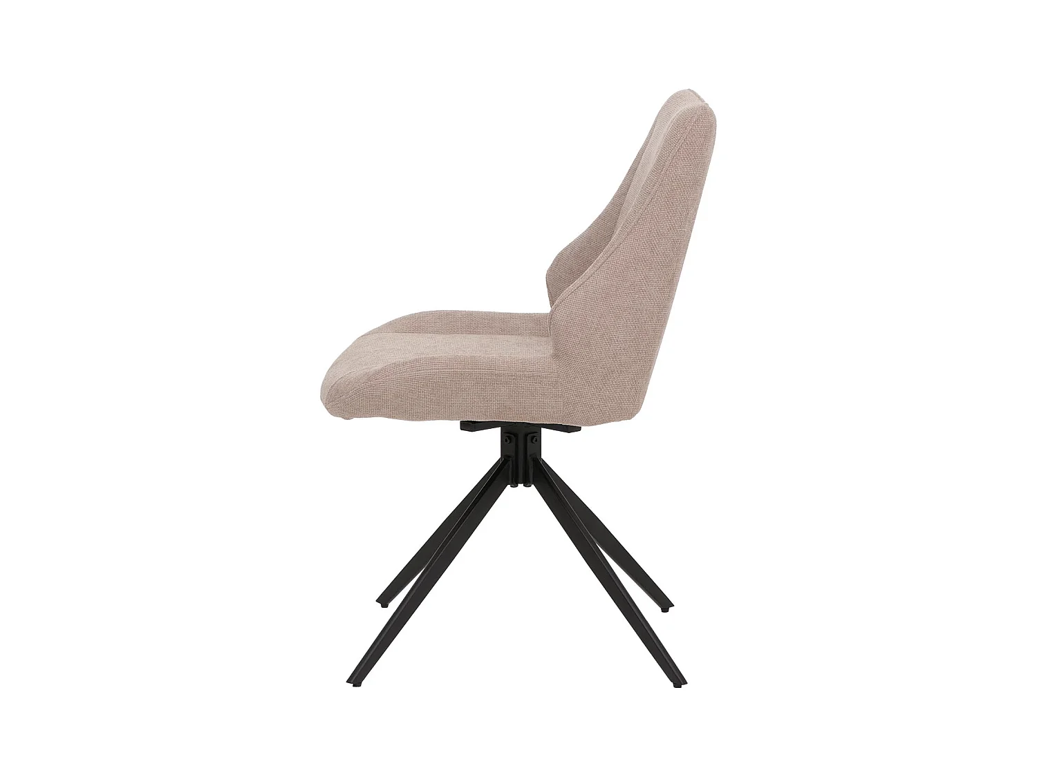 Chaise de salle à manger MCW-O48 (lot de 6),  beige