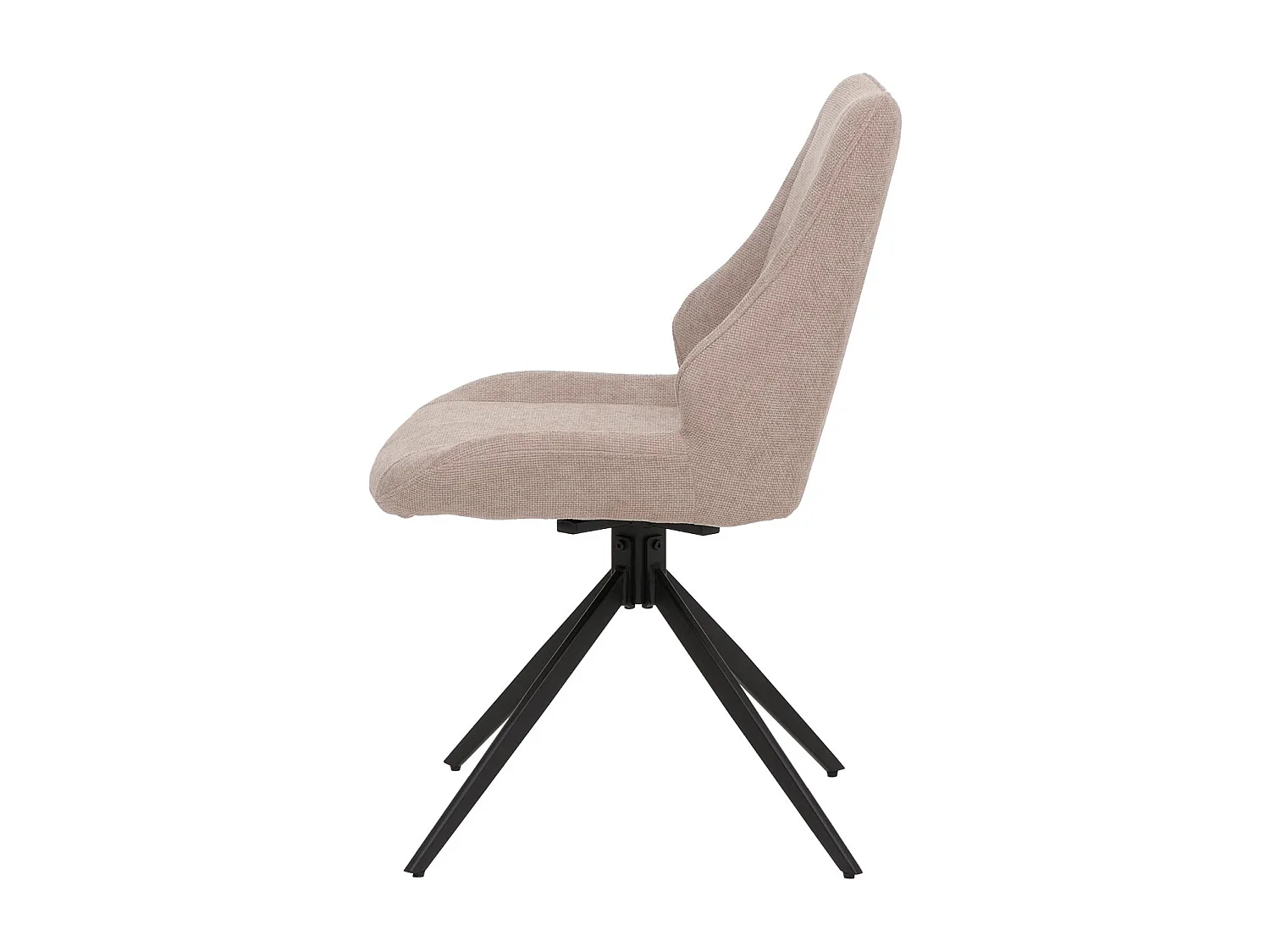 Chaise de salle à manger MCW-O48 (lot de 6),  beige