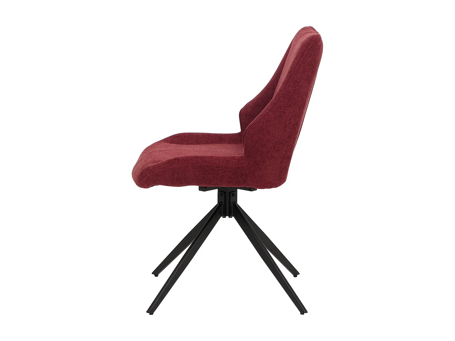 Dining chair MCW-O48 (set of 6),  burgundy