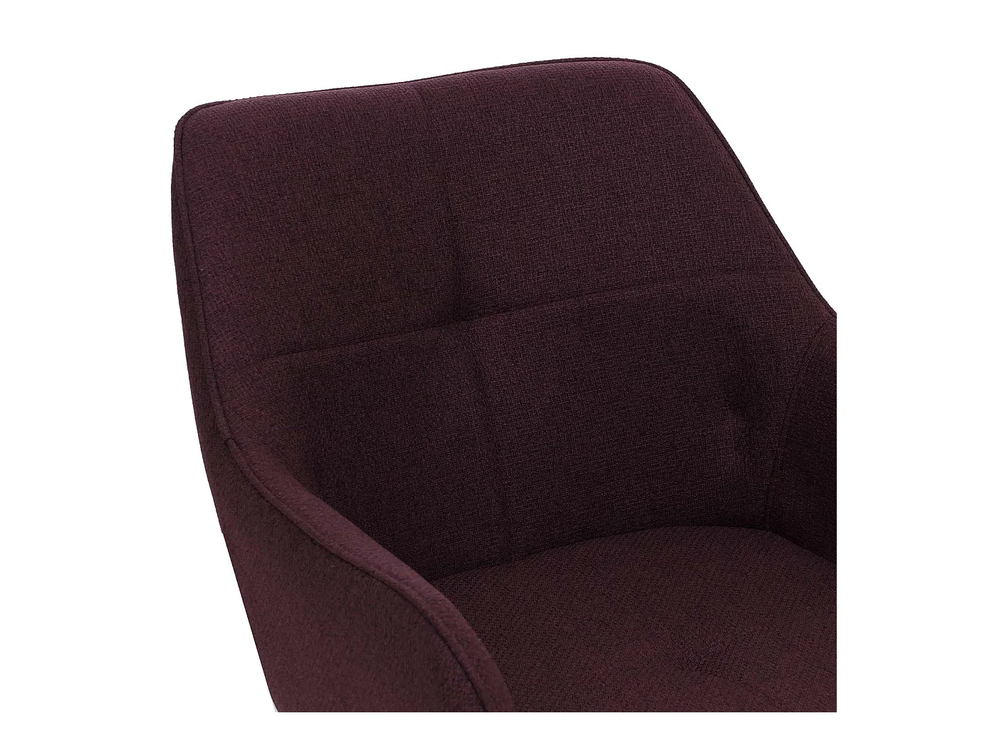 Chaise de salle à manger MCW-O47 (lot de 2),  bordeaux