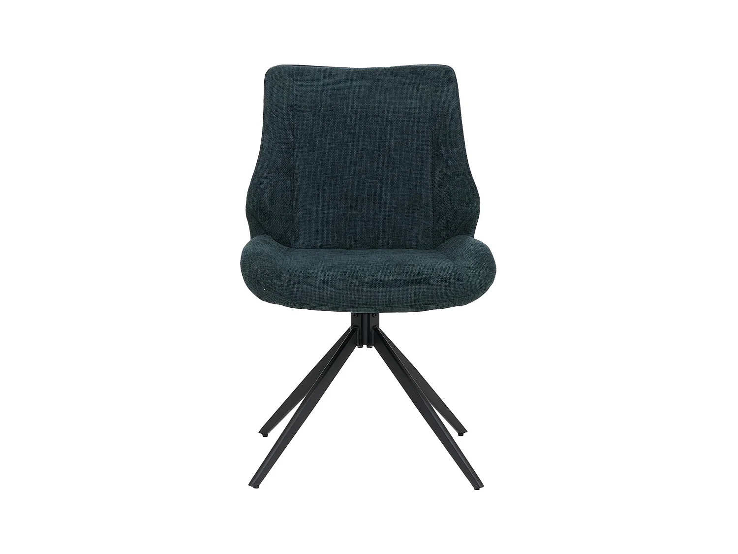 Chaise de salle à manger MCW-O48 (lot de 6),  pétrole-vert