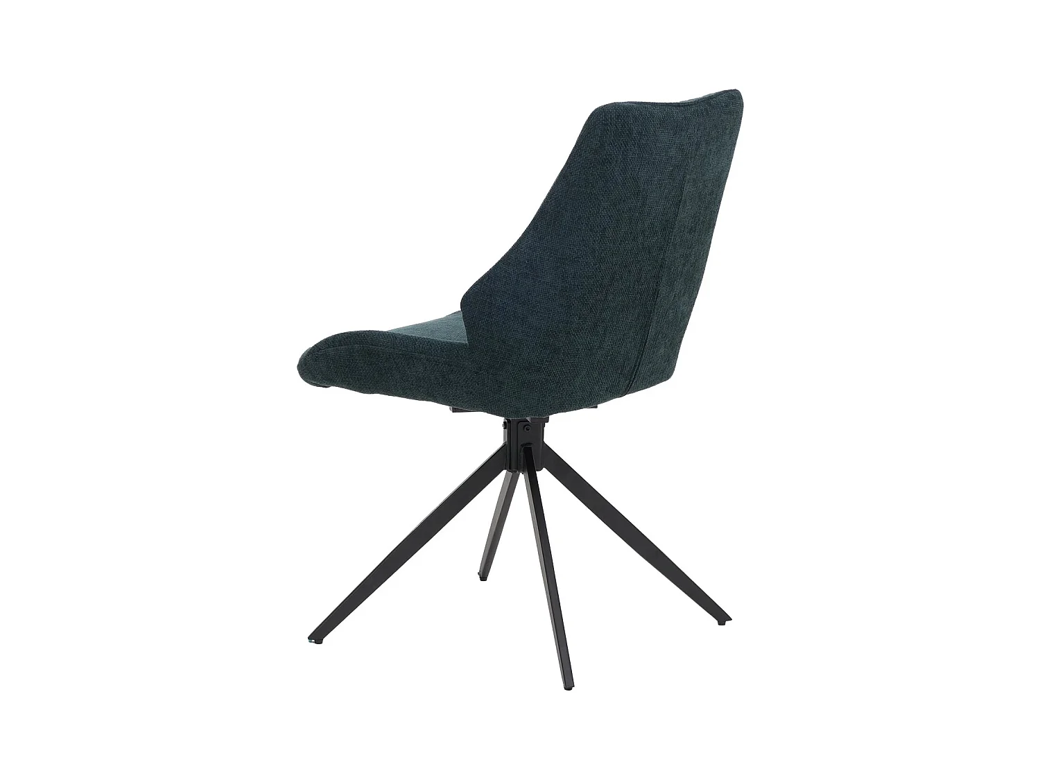 Chaise de salle à manger MCW-O48 (lot de 6),  pétrole-vert