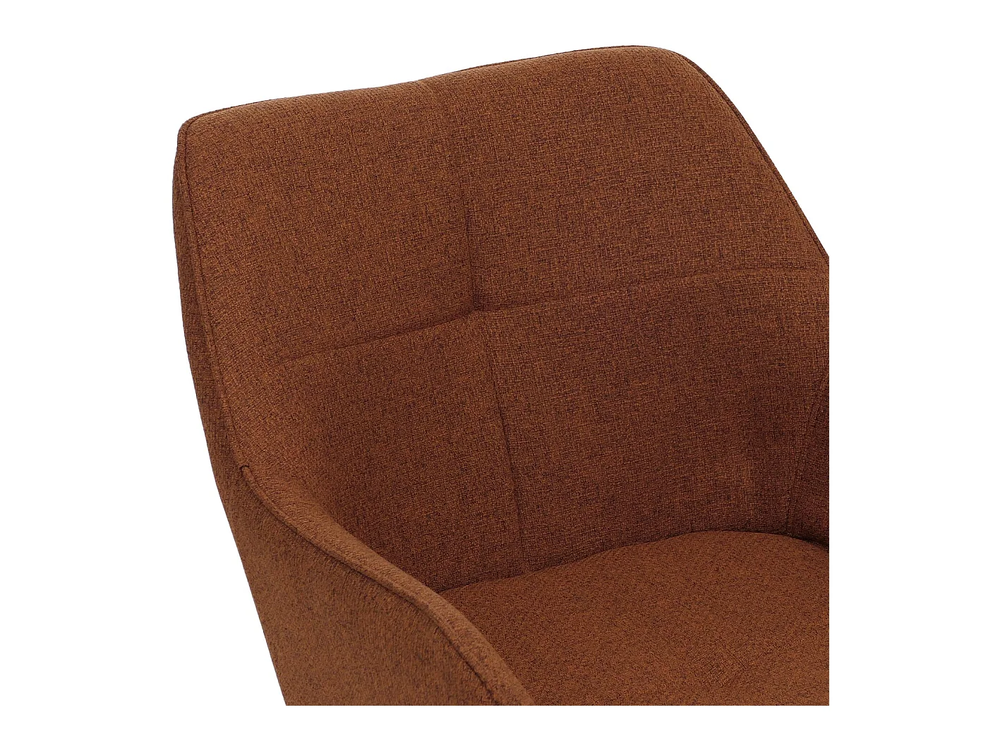 Krzesło do jadalni MCW-O47 (zestaw 6 sztuk),  terakota