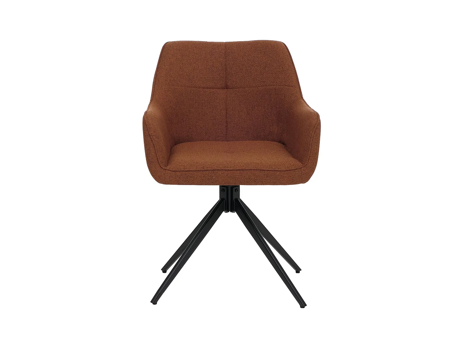 Krzesło do jadalni MCW-O47 (zestaw 6 sztuk),  terakota