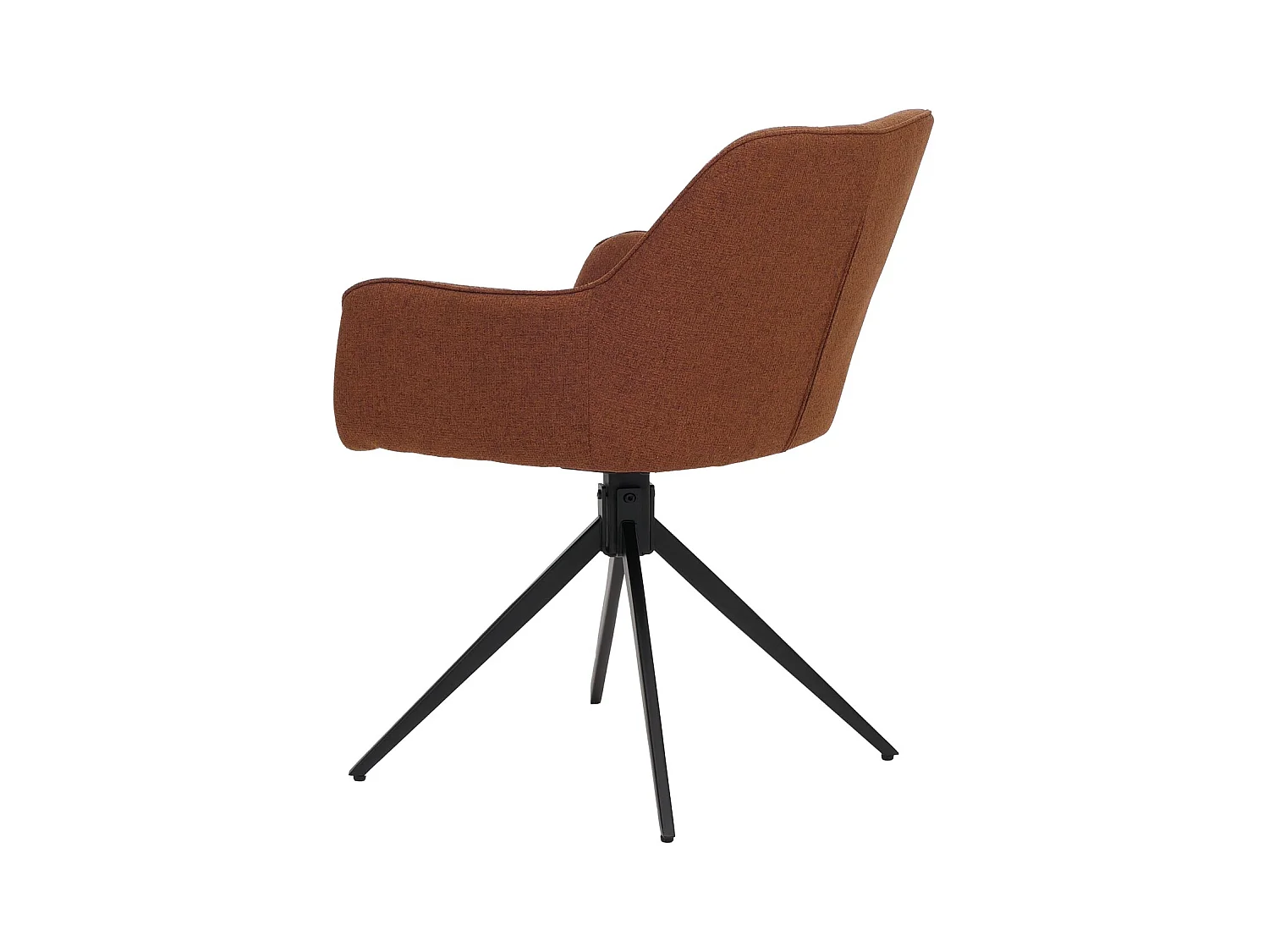 Krzesło do jadalni MCW-O47 (zestaw 6 sztuk),  terakota