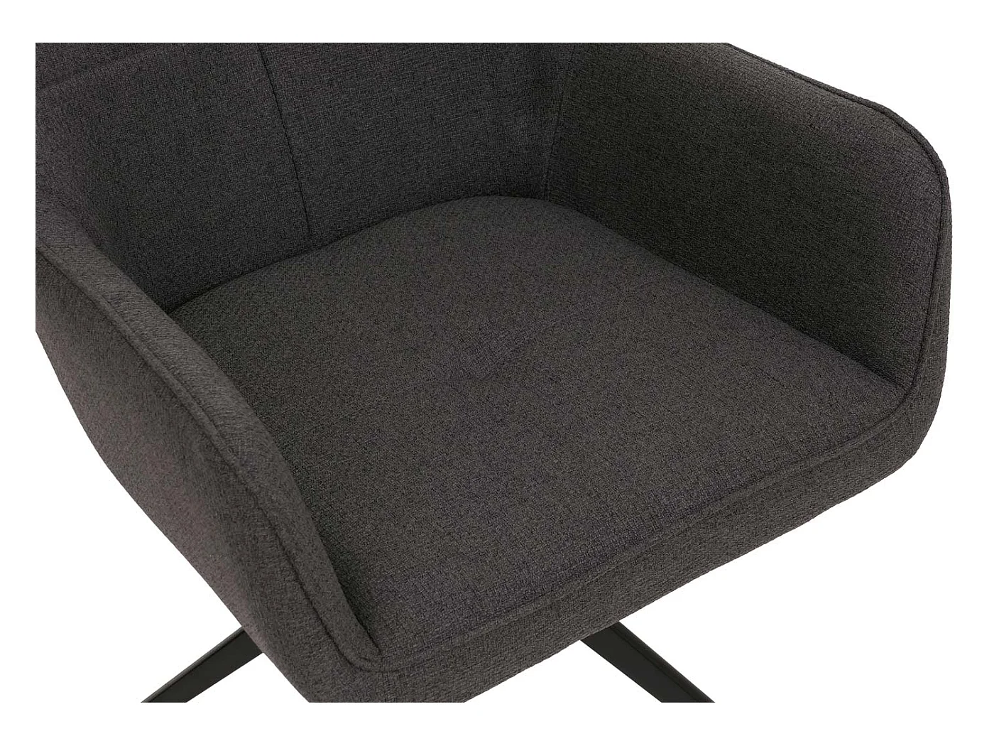 Chaise de salle à manger MCW-O47 (lot de 2),  gris