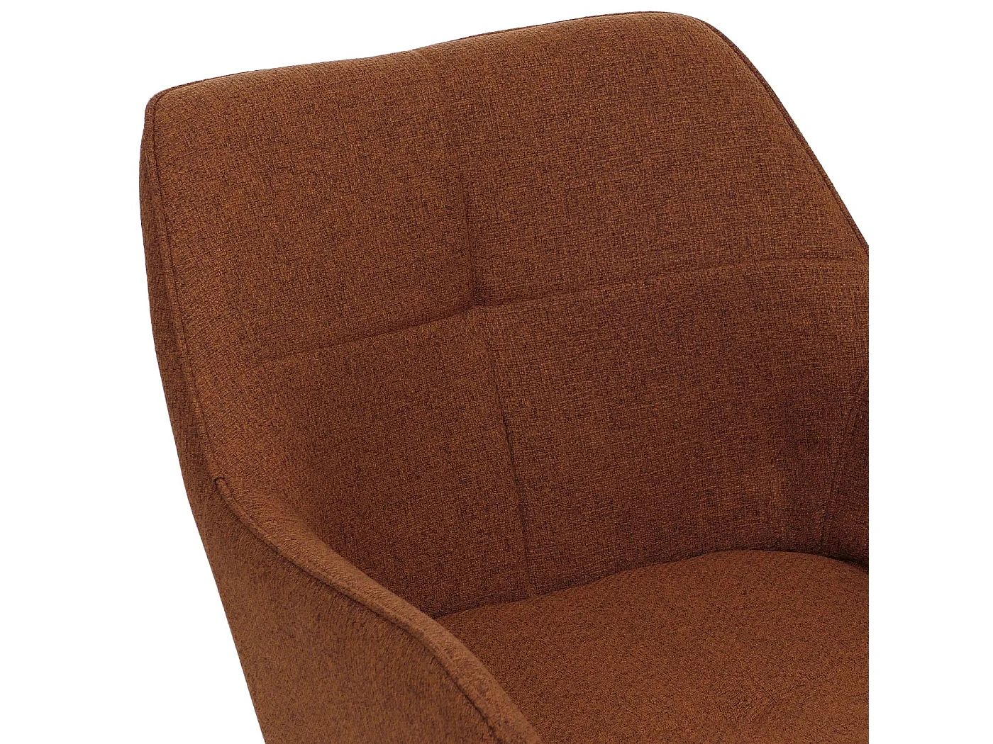 Cadeira de jantar MCW-O47 (conjunto de 2),  terracota