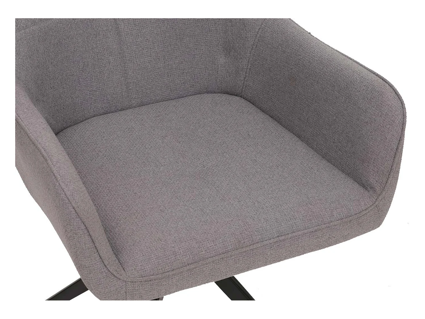 Eetkamerstoel MCW-O47 (set van 2),  lichtgrijs